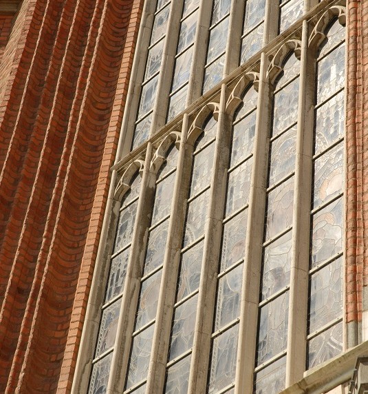 Klimatmätningar av kyrkofönster i Uppsala domkyrka